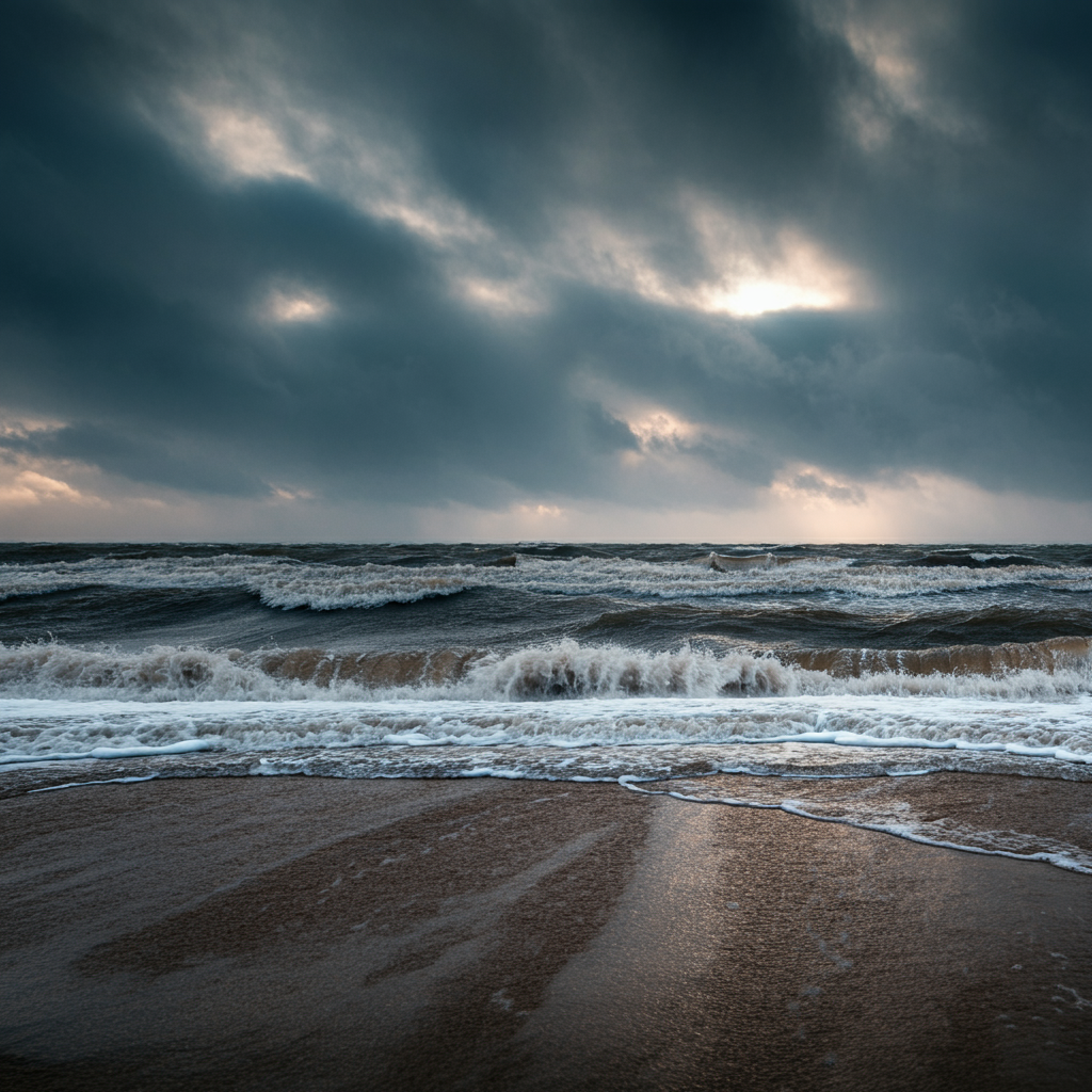 이색 겨울 체험: 해변 피크닉