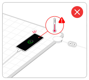 스마트폰 온도 체크 이미지