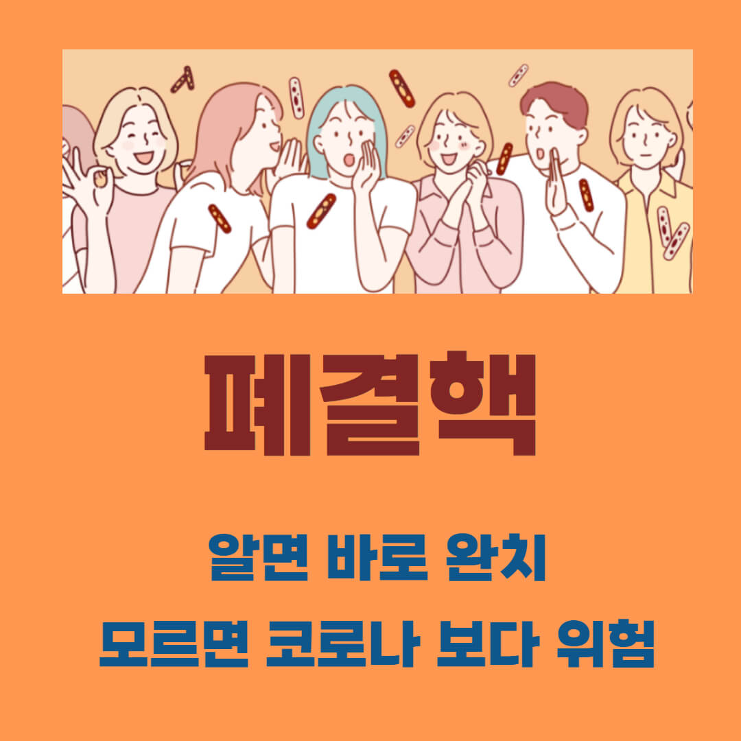 폐결핵 초기 증상, 진단 치료 및 주의할점