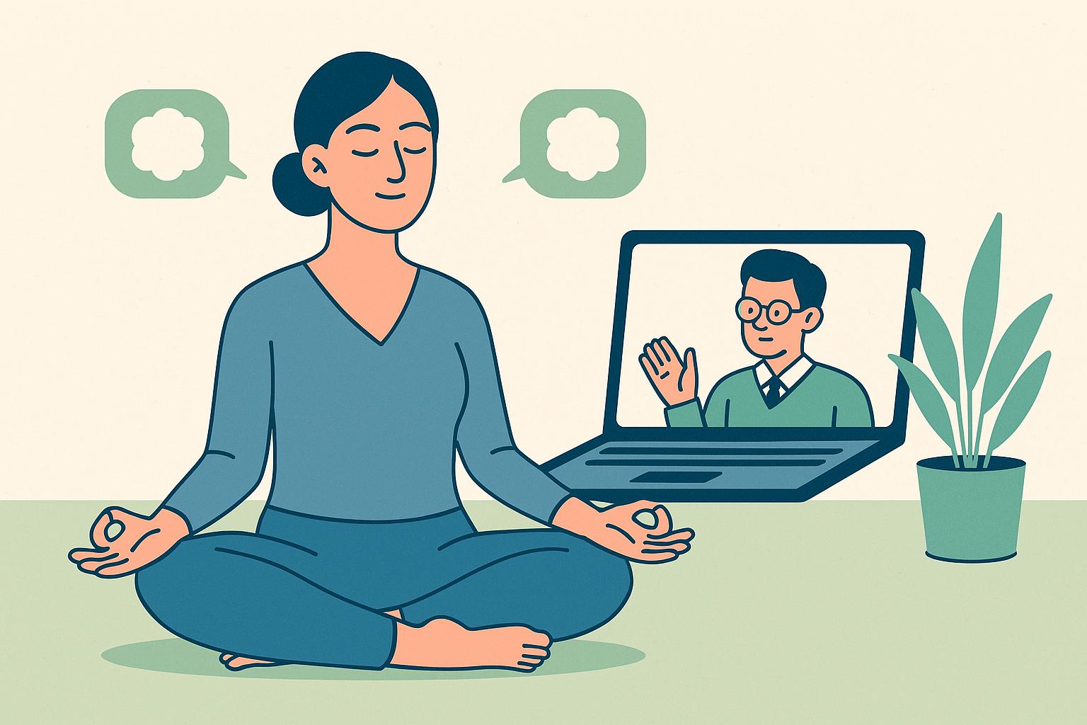 챗GPT와 함께하는 마음 돌봄, 명상 &amp; 심리 상담 받기