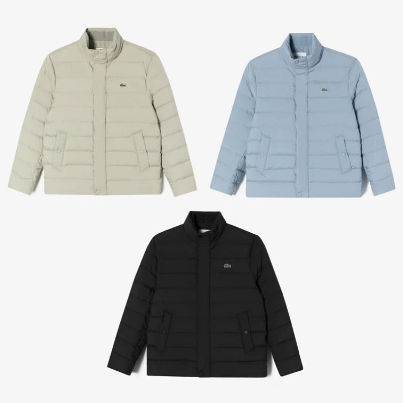 라코스테 남성 베이직 경량 튜브다운 블루종 BH490E-52N