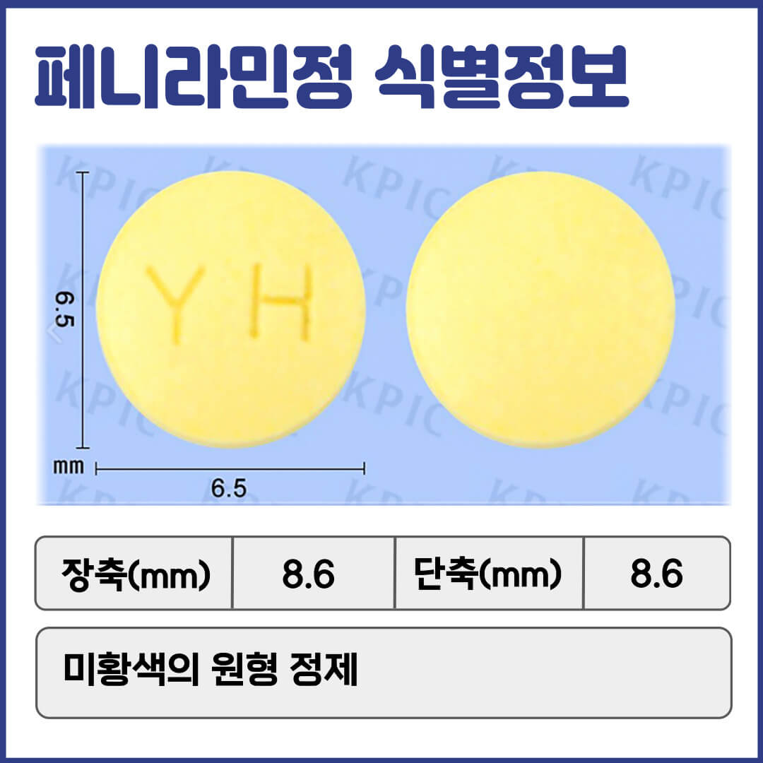 페니라민정 식별정보