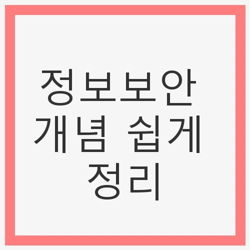 정보보안 개념