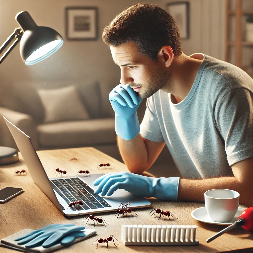 개미가 내 노트북을 기어다닌다면? 대처법은?