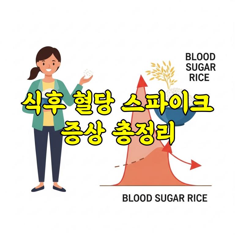 식후 혈당 스파이크 증상 총정리