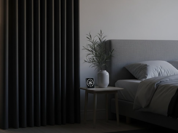 미니멀한 수면 환경 사진