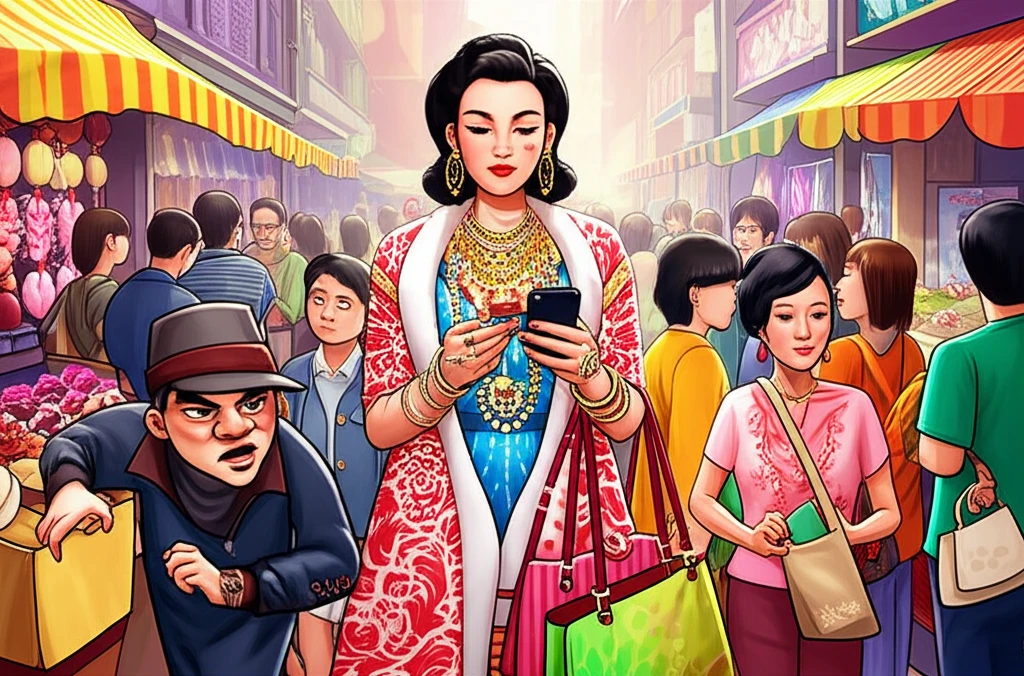 즐거운 해외여행: 소매치기 예방으로