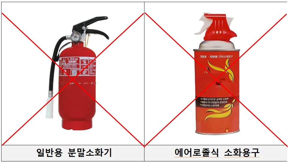 차량용 소화기