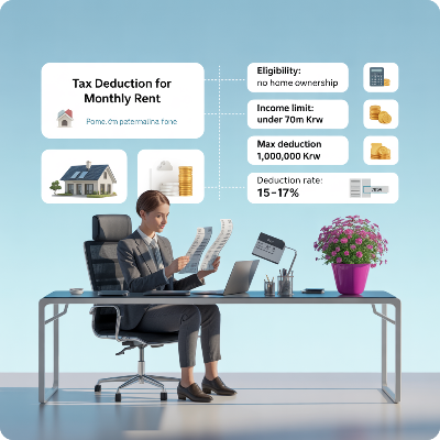 연말정산 월세공제 조건 이미지