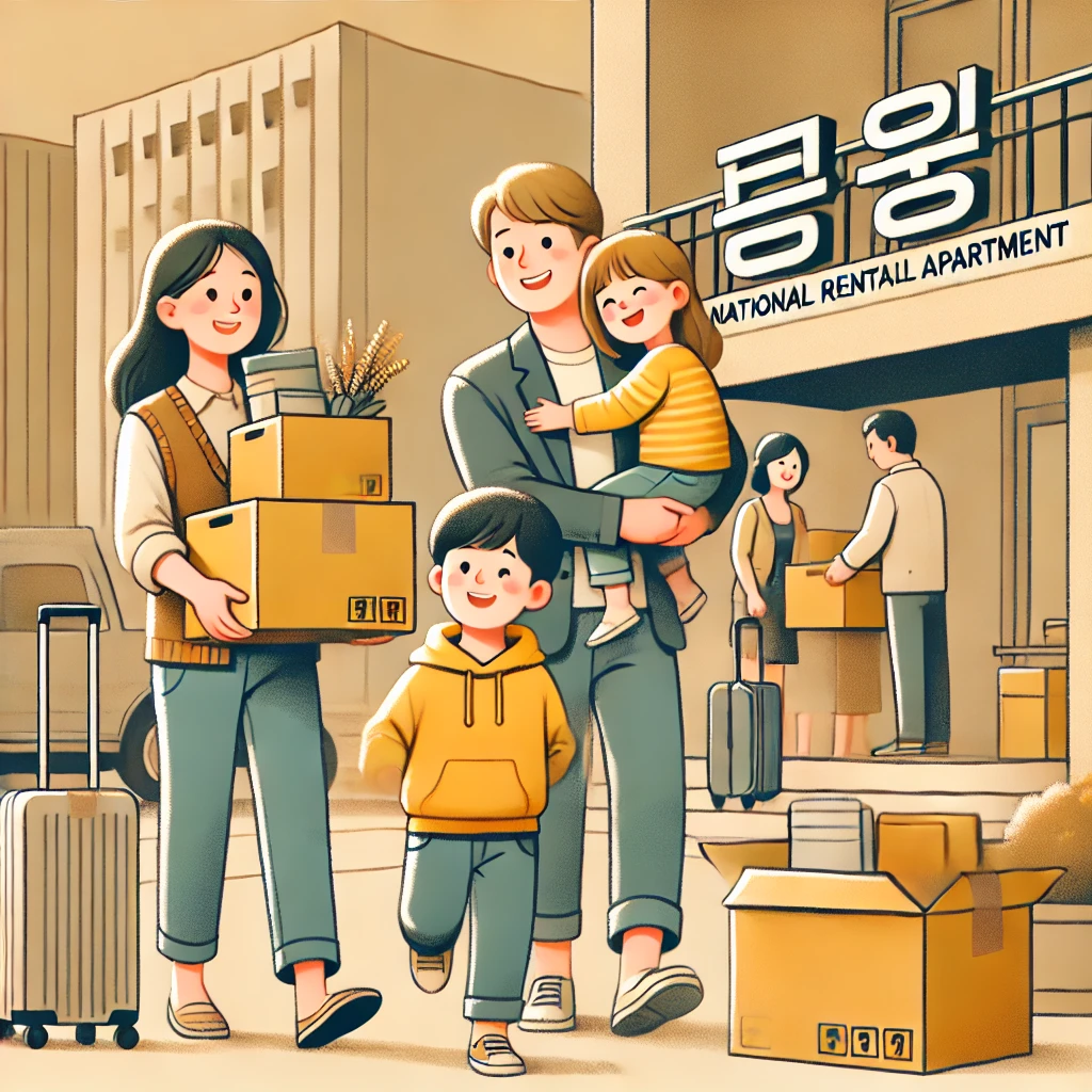 국민 임대아파트 입주 조건 신청 방법