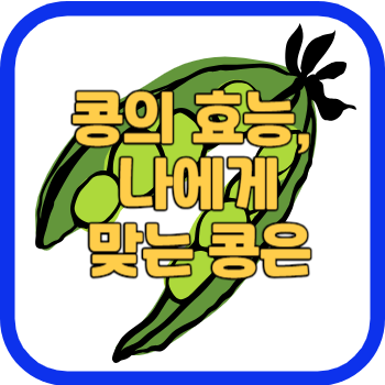 콩의 효능&#44; 나에게 맞는 콩은