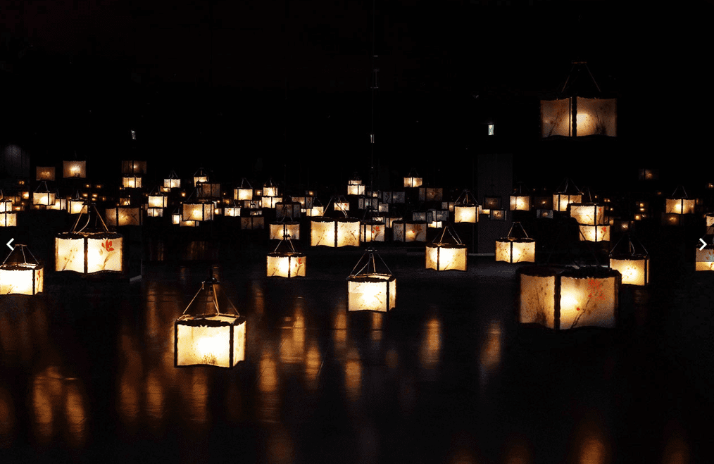 청와대 사랑채 2층 기획전시실 전시 모습