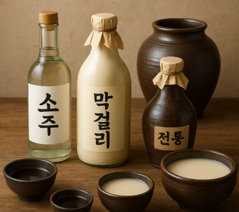 한국 전통주 관련 이미지
