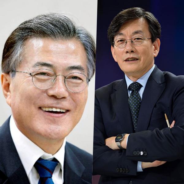 문대통령, 퇴임 앞두고 손석희와 대담