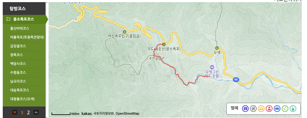 설악산 등산코스, 지도, 추천, 소요시간 등 3분 총정리