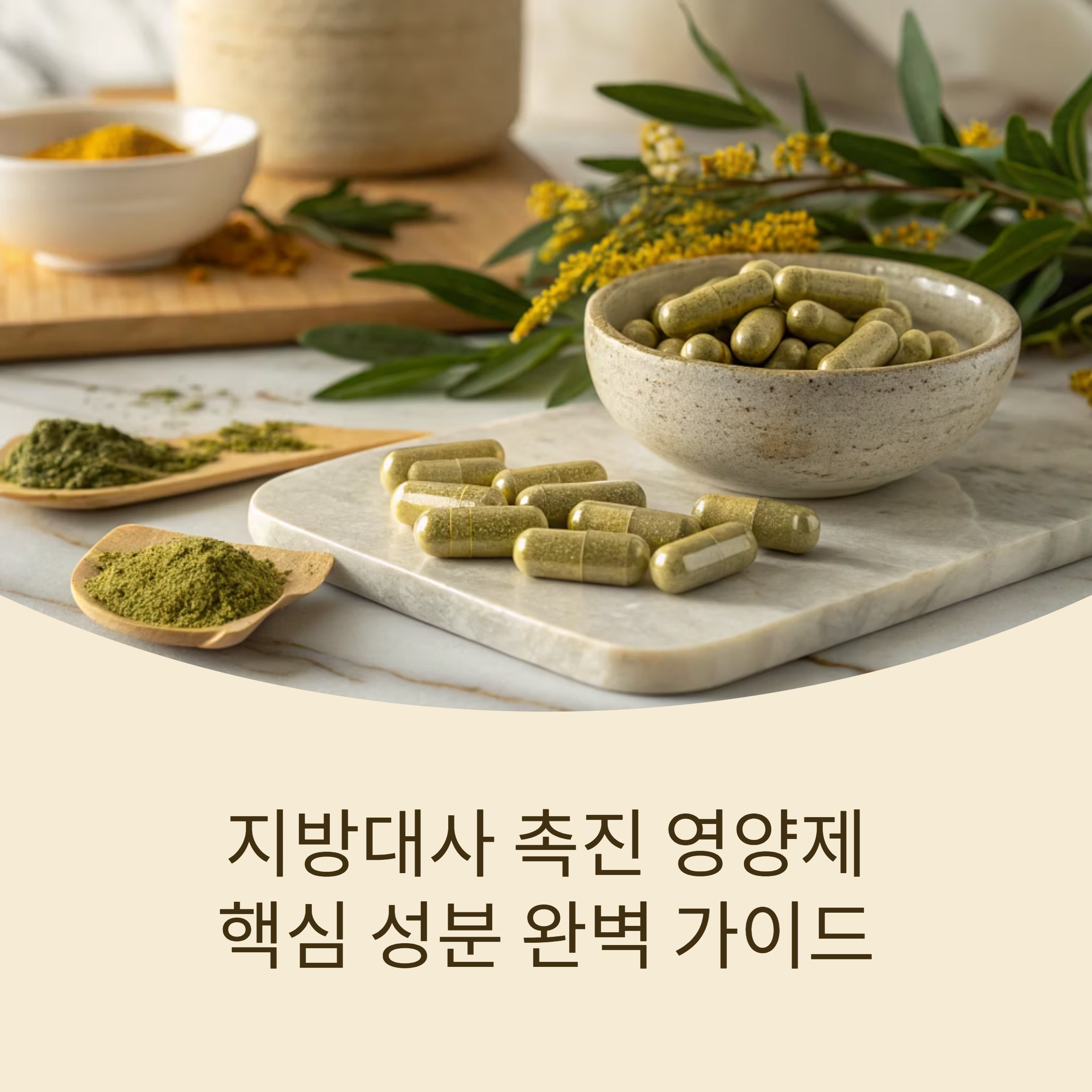 지방대사 촉진 영양제