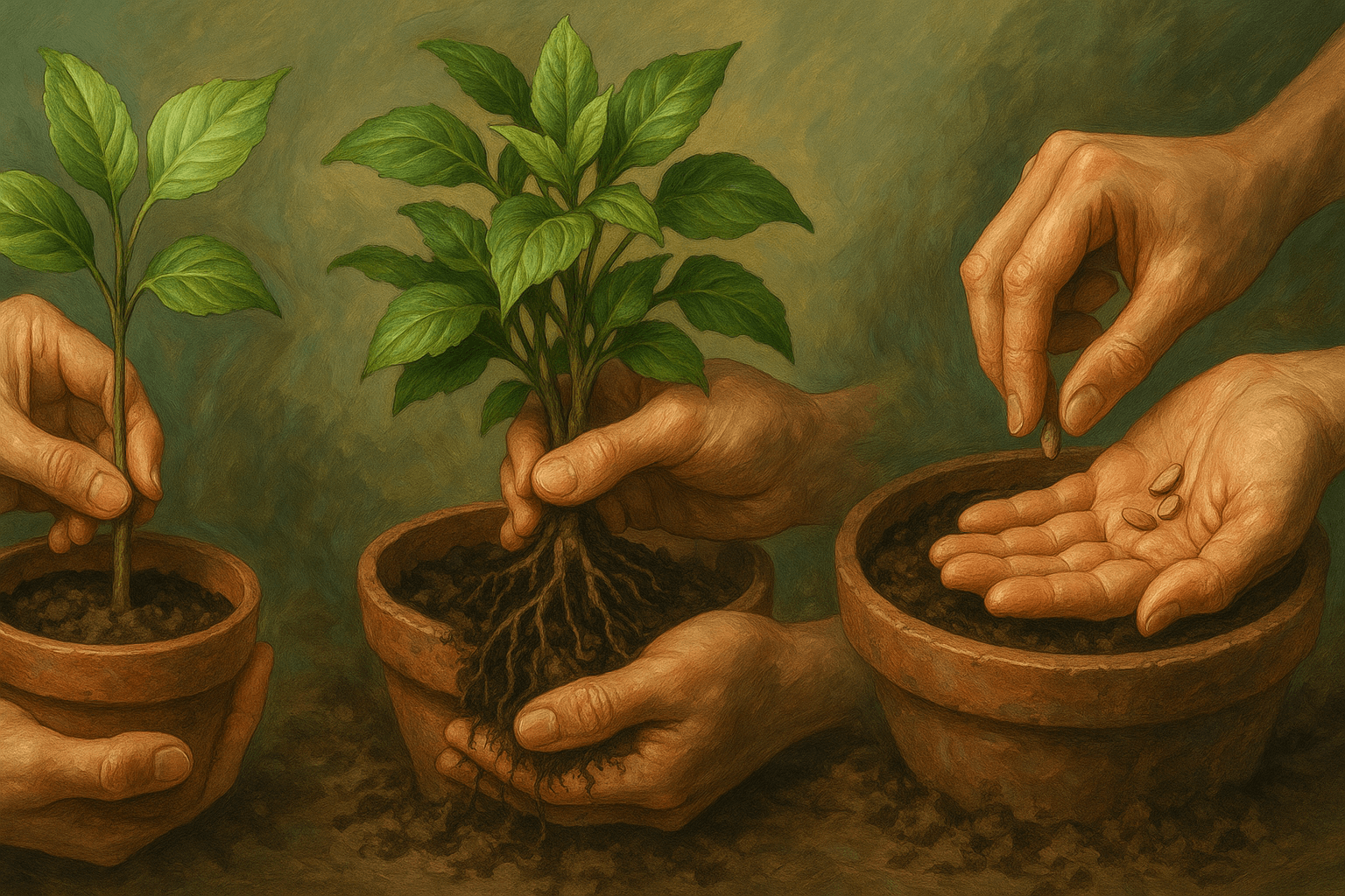 "무한 증식하는 나의 식물들"