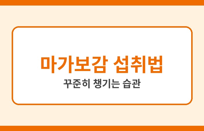 마가보감 가격