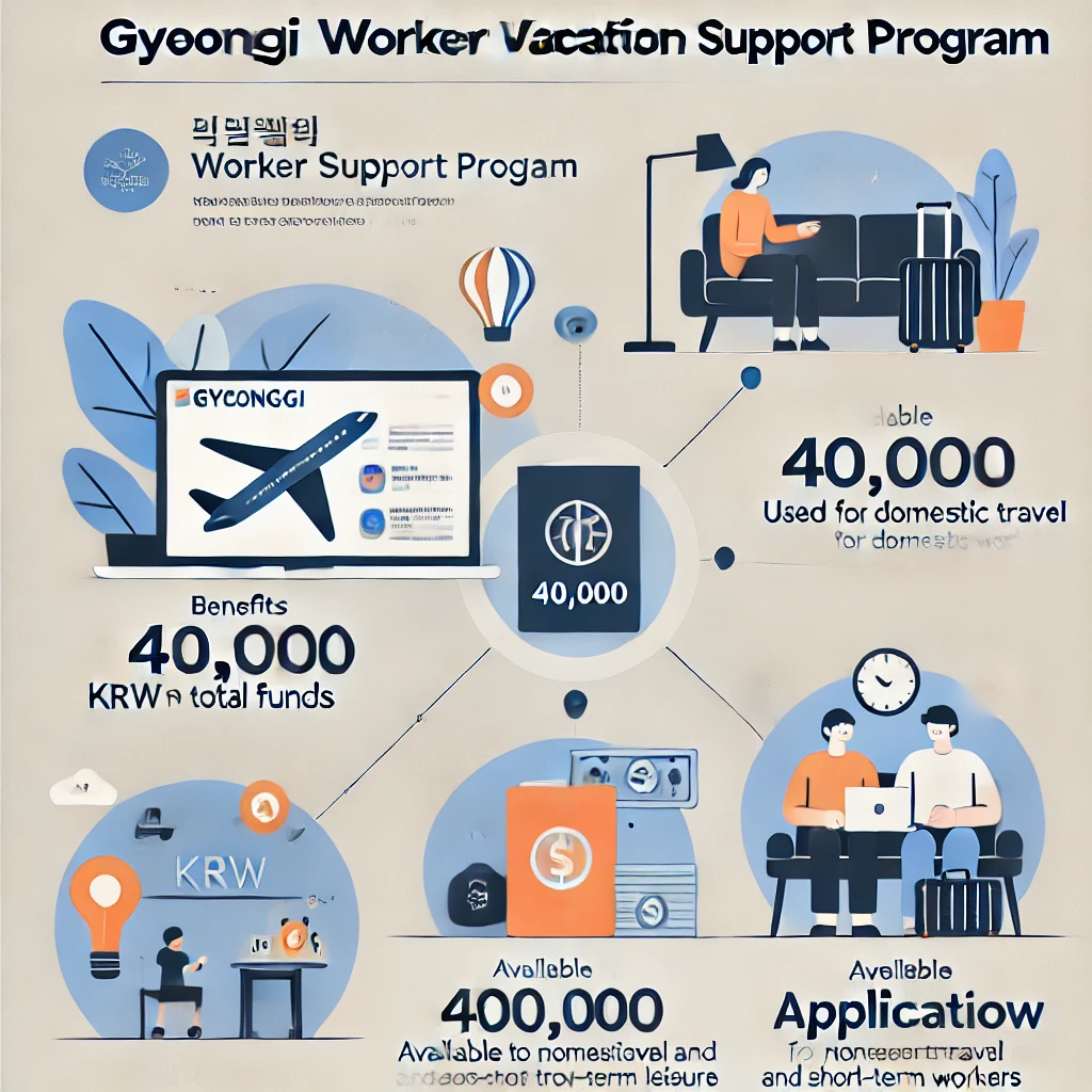 경기도 노동자 휴가비 지원 신청
