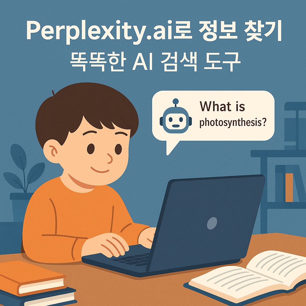 Perplexity.ai로 정보 찾기 – 똑똑한 AI 검색 도구
