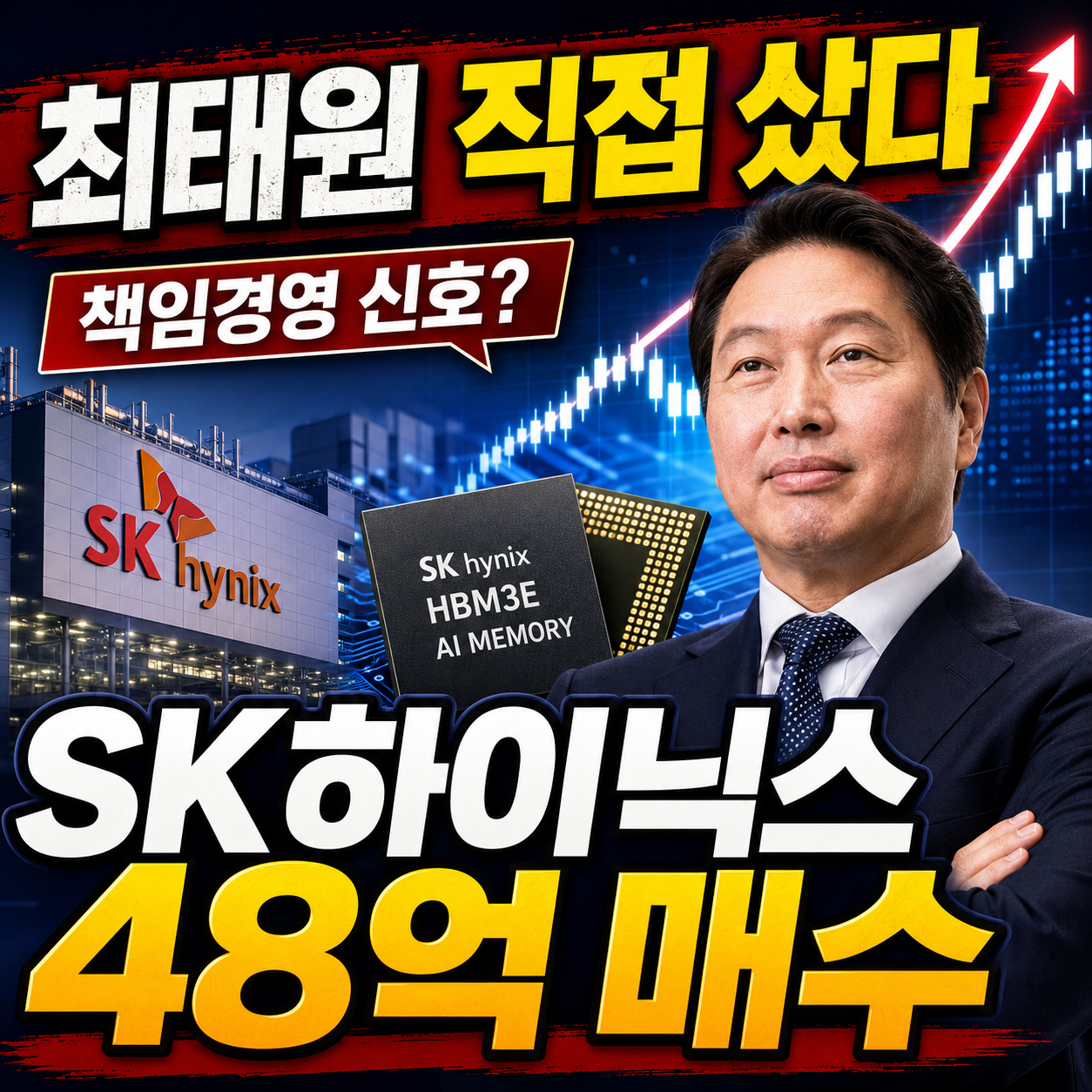 최태원 SK그룹 회장 SK하이닉스 주식 3620주 약 48억원 첫 장내매수 의미와 투자 체크포인트
