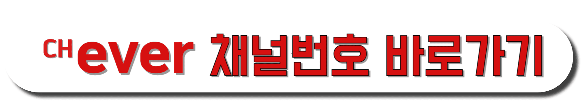 CH.-EVER(채널에버)-채널번호-바로가기