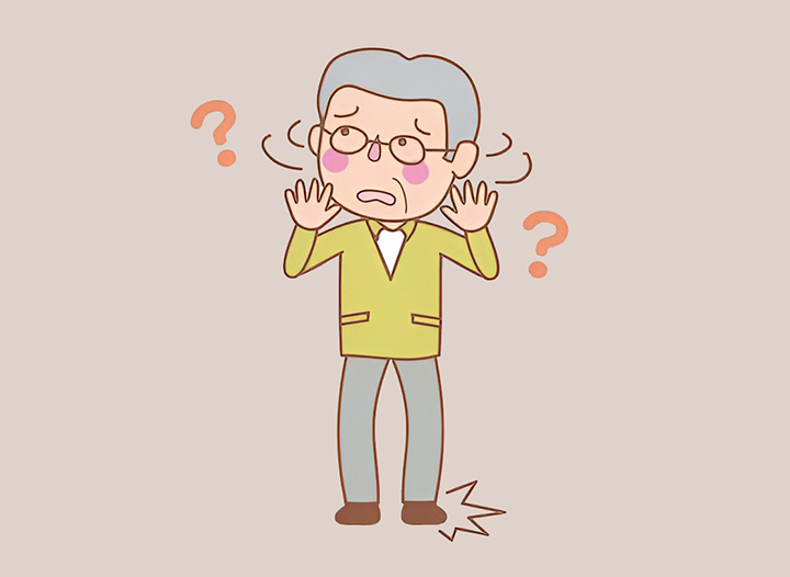 알츠하이머병으로-정신없는-노인