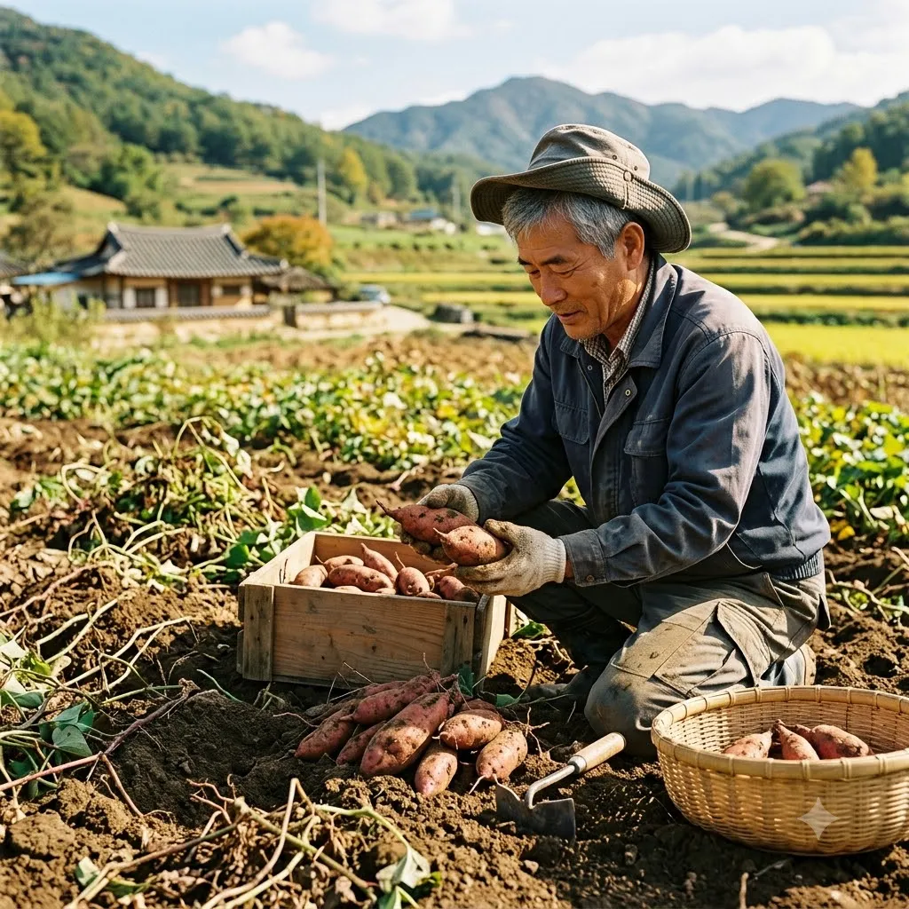 고구마 수확시기 알아보기