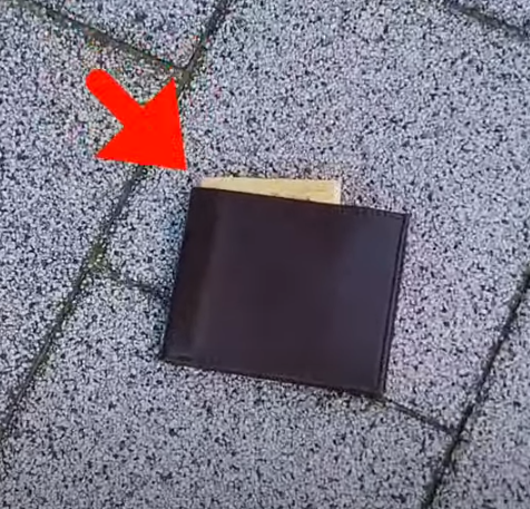 떨어진 지갑