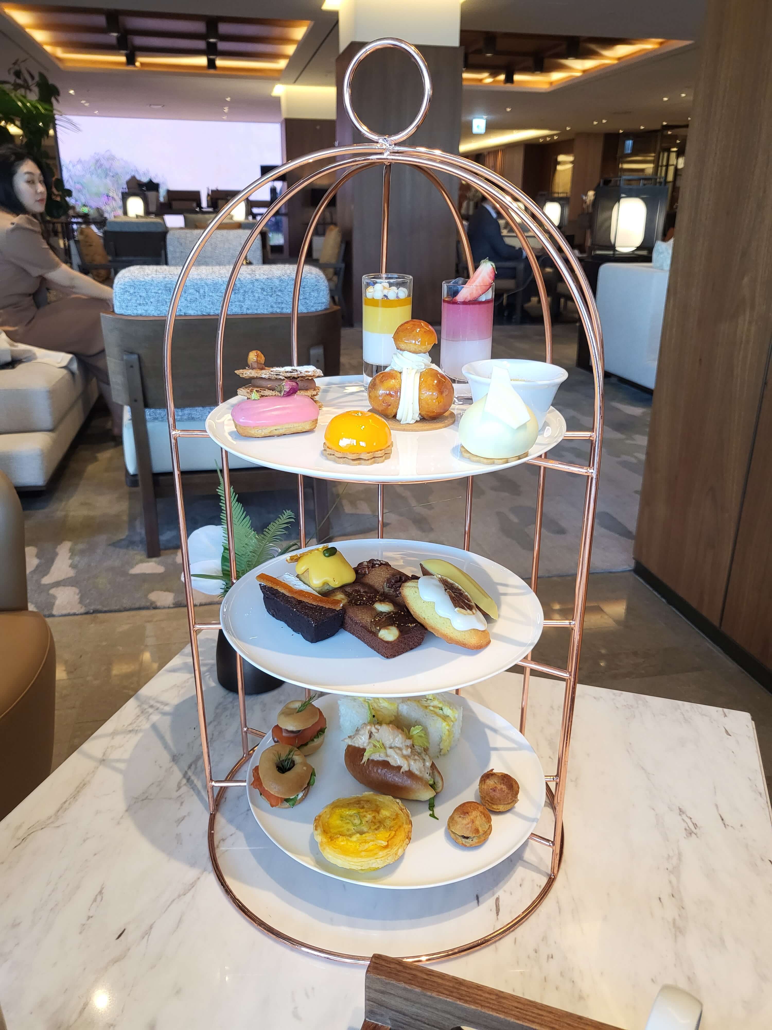 서울 풀만 호텔 애프터눈티 세트