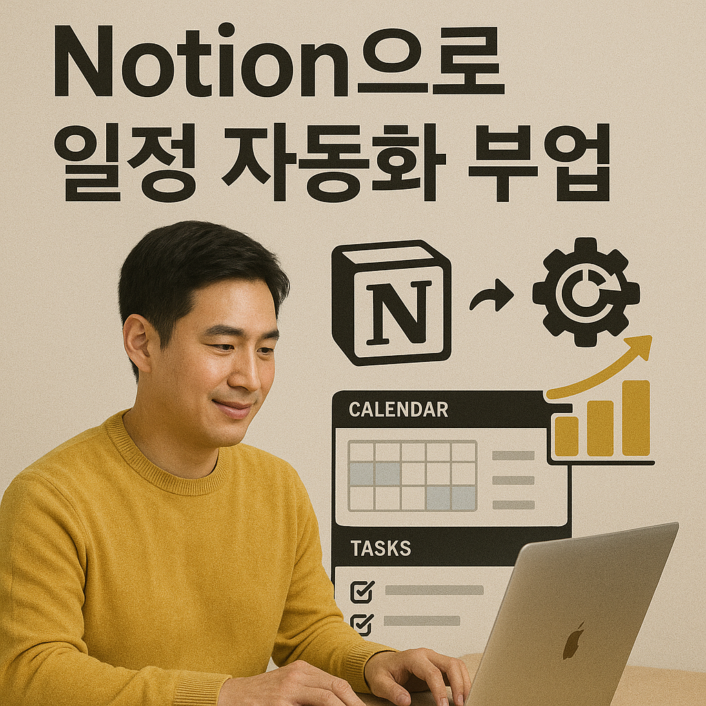 Notion으로 일정 자동화 부업
