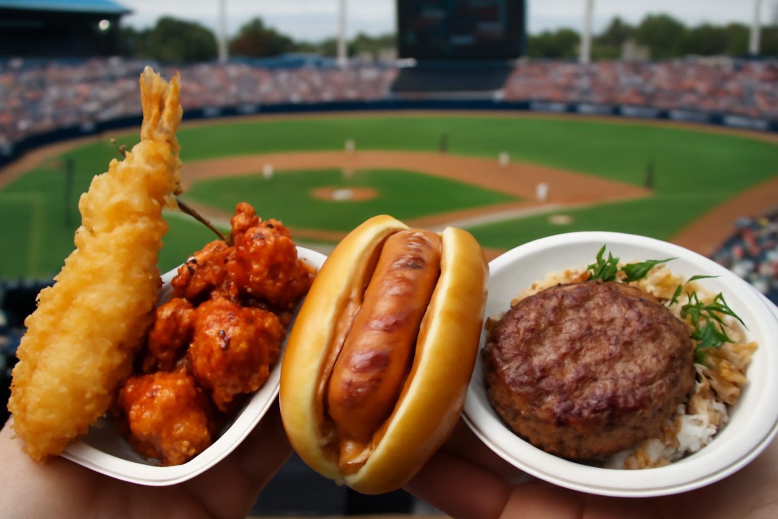 야구장 필수먹거리 관련 사진