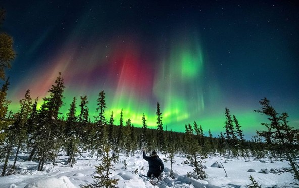 오로라를 볼 수 있는 곳 4. 스웨덴 유카스야르비