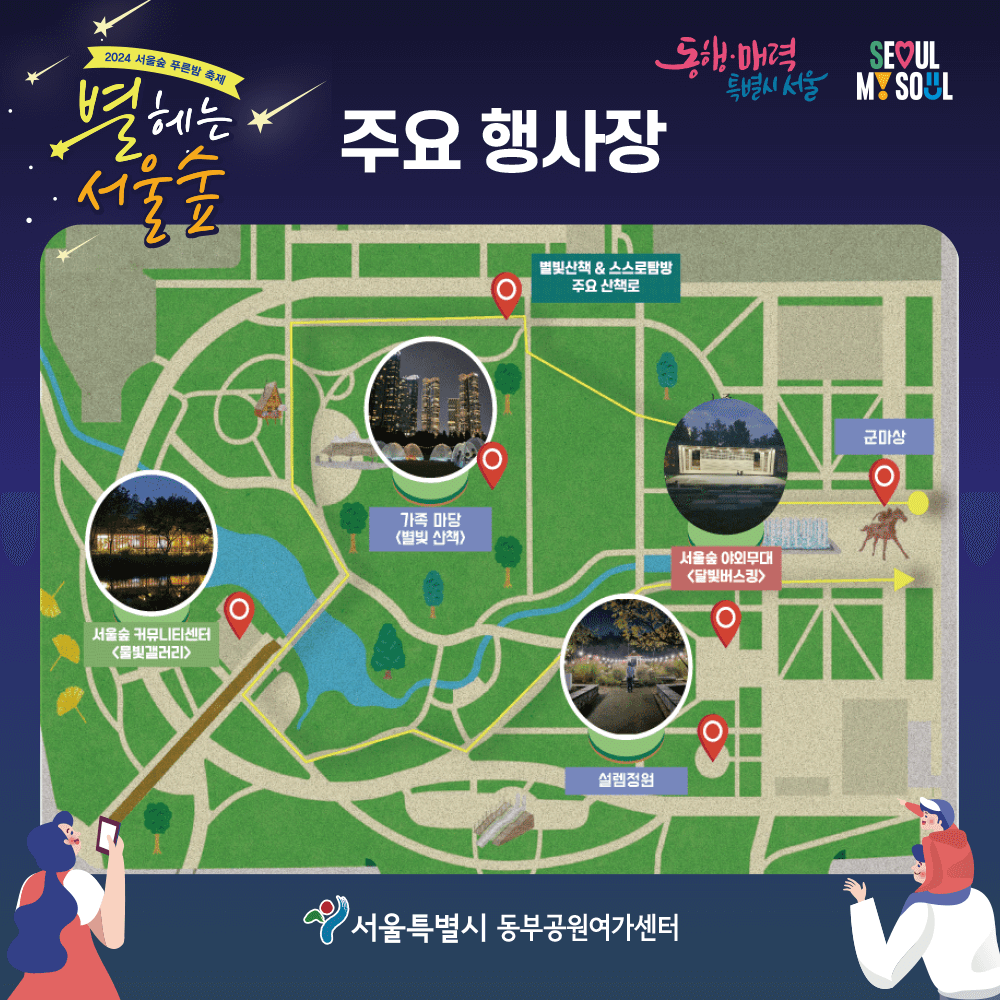 Seoul Forest Under the Stars