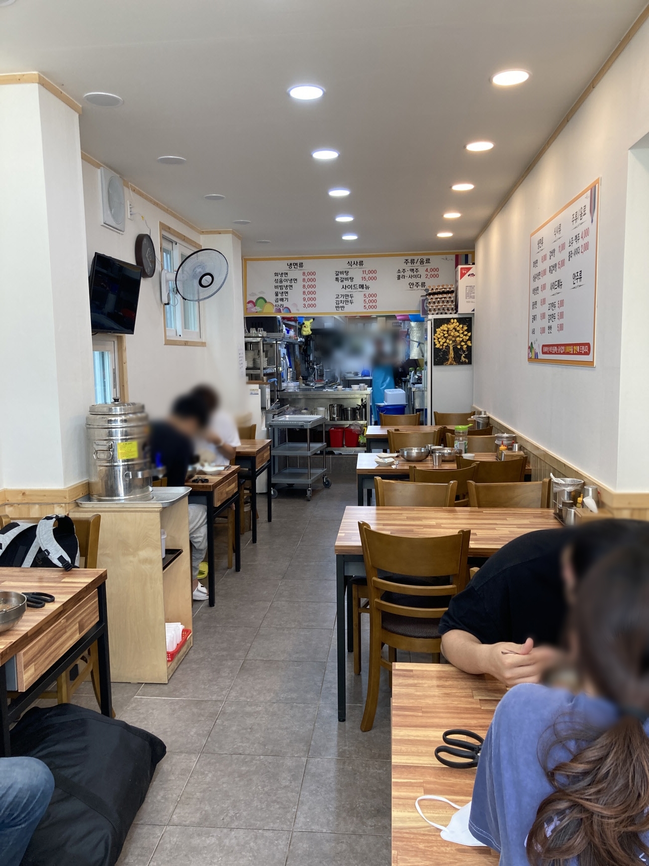 정가네냉면-매장