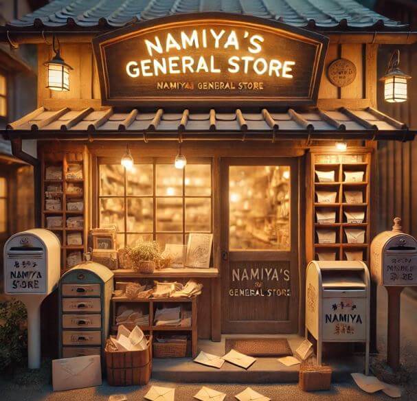 나미야 잡화점의 정문
