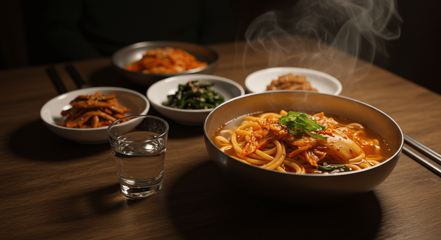 투다리 김치우동, 김치우동 레시피, 얼큰우동 만들기, 우동국물 비법, 안주 우동, 김치요리, 술안주 우동