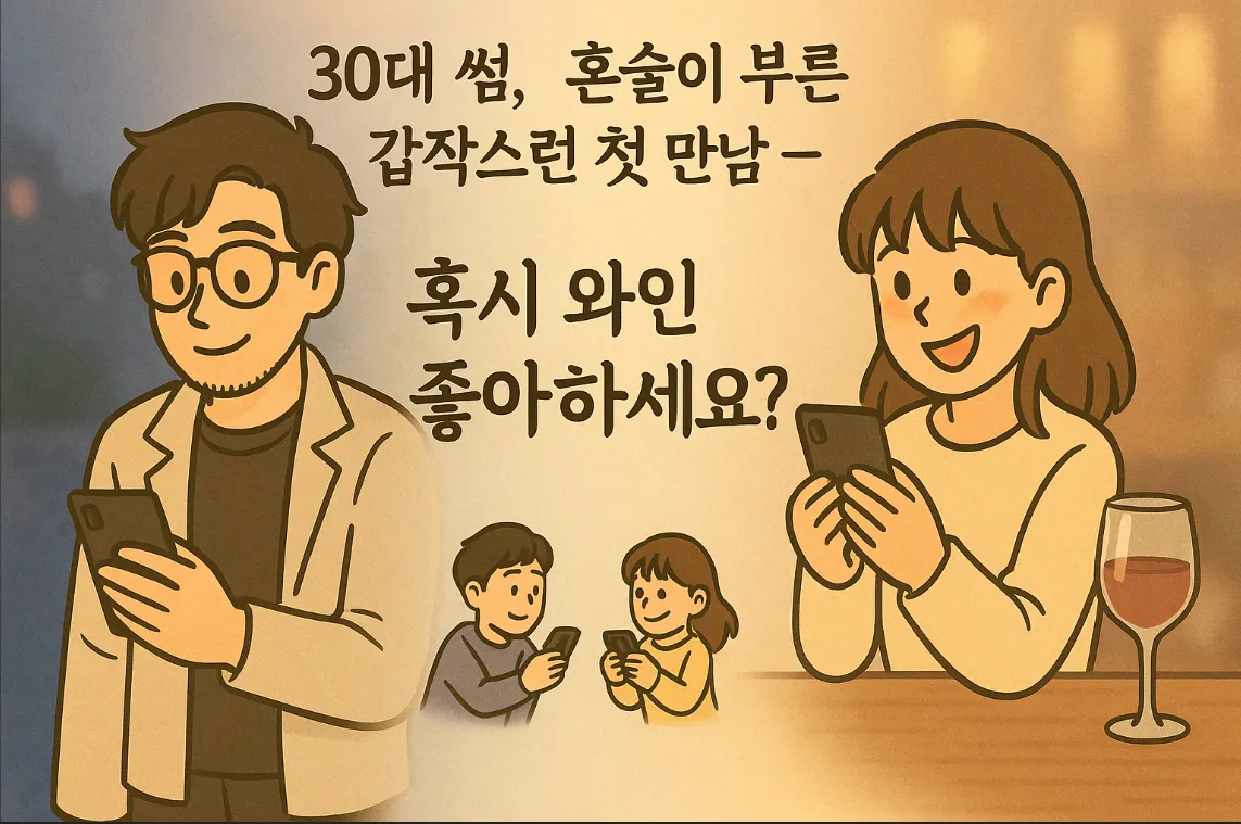 30대 썸, 혼술이 부른 갑작스러운 첫 만남 대문