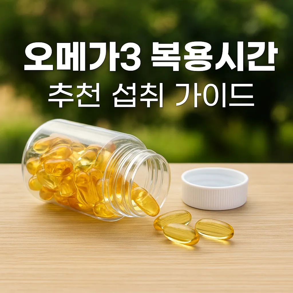 오메가3 복용시간 썸네일