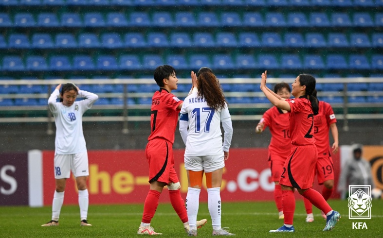 U20 여자 아시안컵 우즈벡전 결과