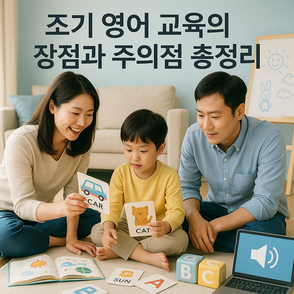 조기 영어 교육의 장점과 주의점 총정리