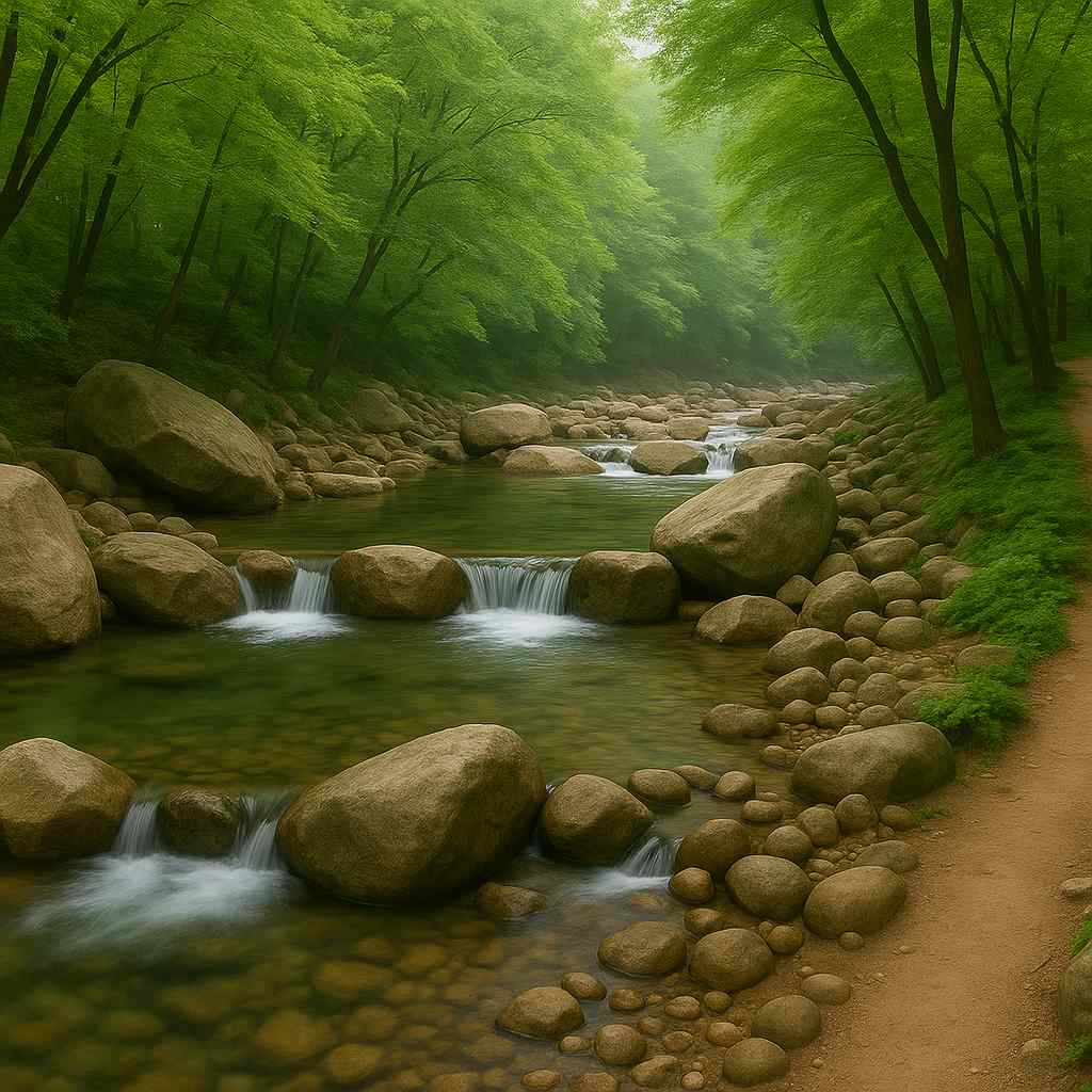 안양예술공원계곡