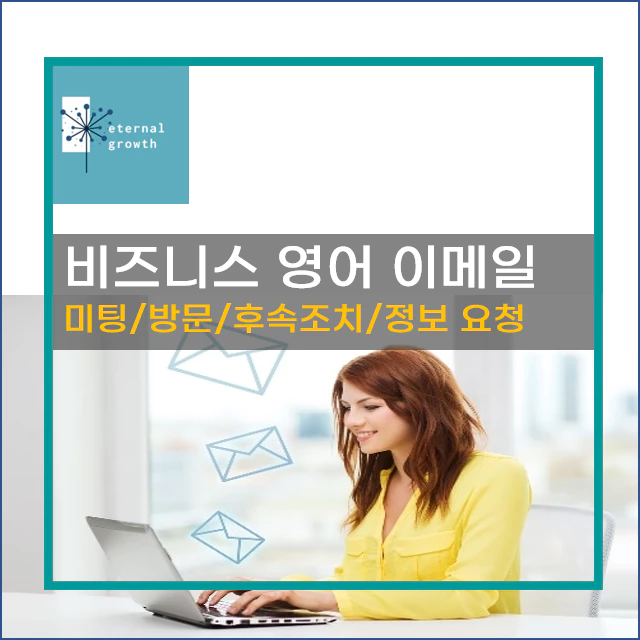 [비즈니스영어이메일 작성] 미팅/방문/후속조치/정보 요청 및 애매모호한 회신