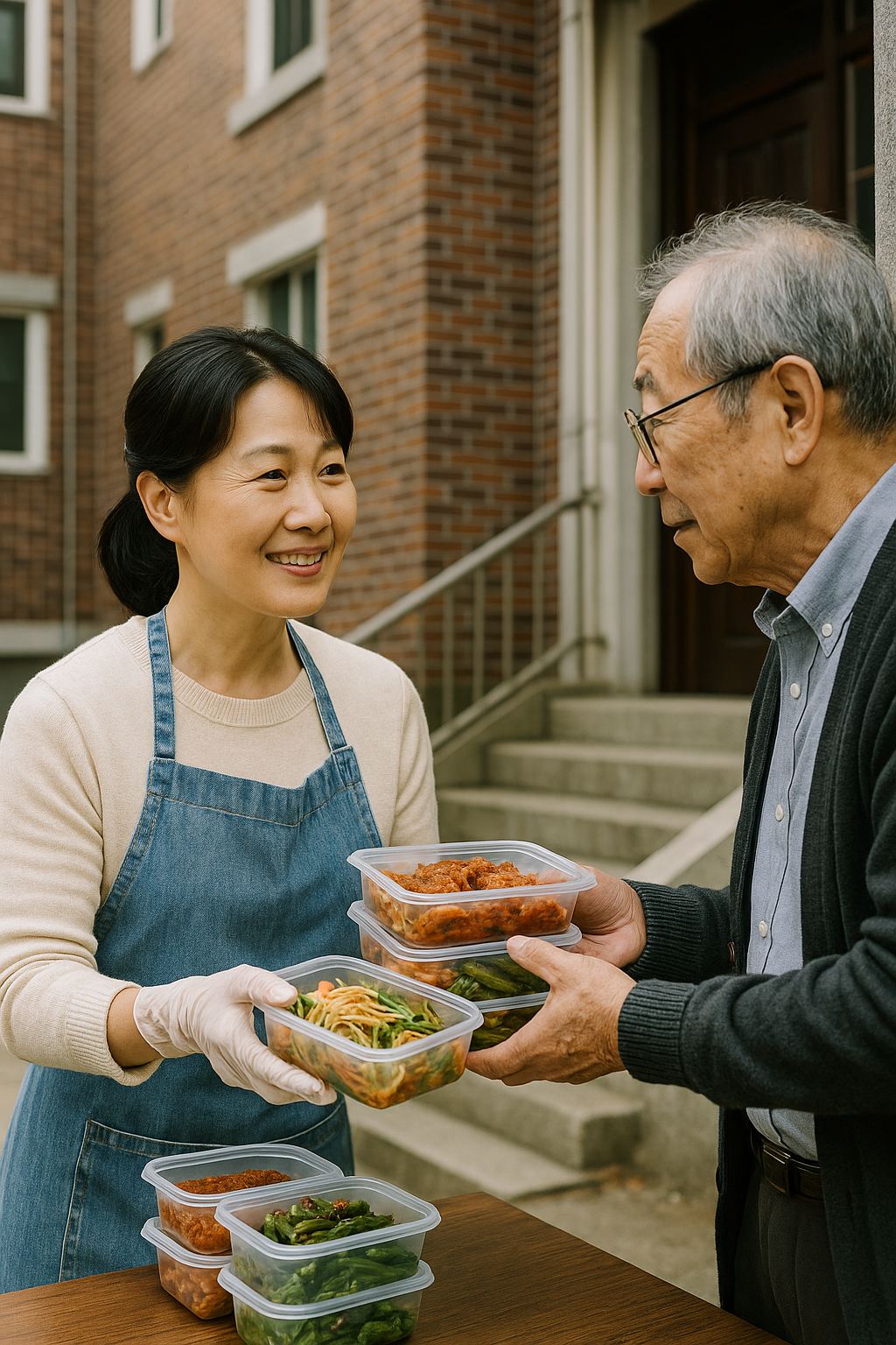 독거노인을 위한 반찬 나눔 사역, 교회의 따뜻한 실천
