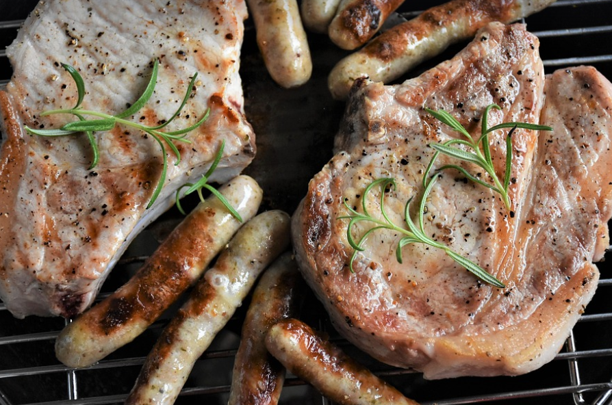 돼지고기의 모습