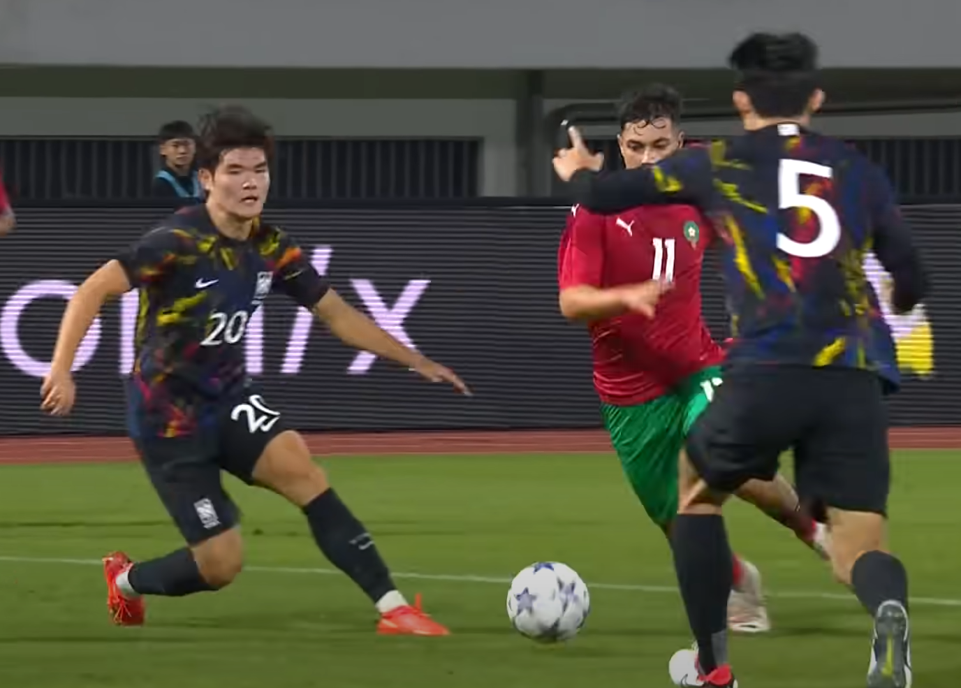 한국 모로코 축구 역대 경기장면