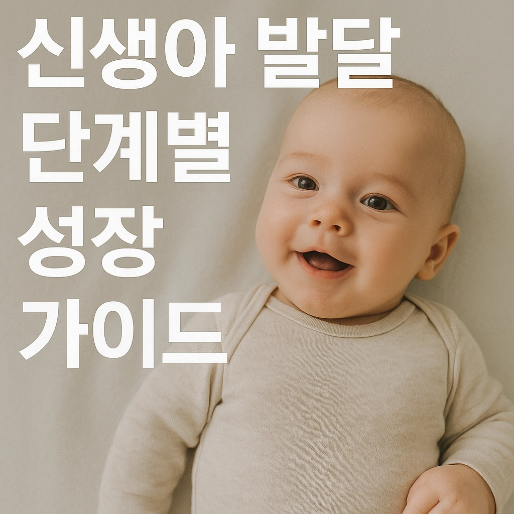 신생아 발달 단계별 성장 가이드