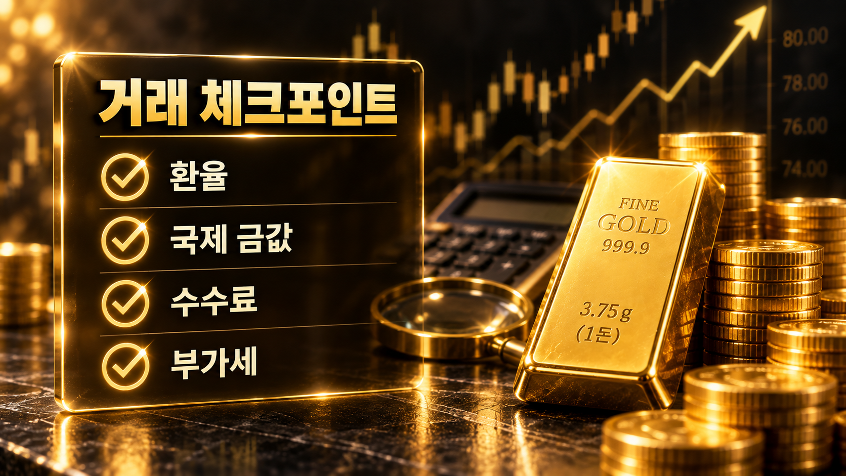 성공적인 금 거래를 위한 체크포인트