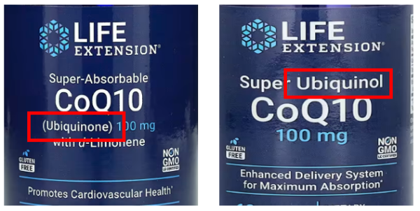 코엔자임 Q10 코큐텐 COQ10 영양제 심혈관 고혈압 스타틴 심장 에너지 미토콘드리아 유비퀴놀 유비퀴논 선택방법 제품추천