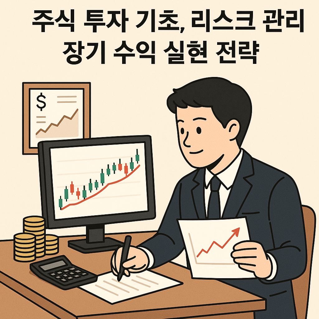 주식 투자 기초, 리스크 관리, 장기 수익 실현 전략